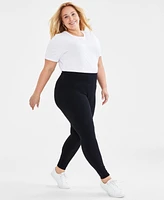 Style & Co Plus High-Rise Leggings, Exclusively at Macy's