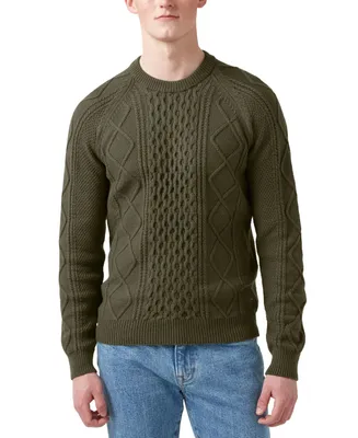 Buffalo David Bitton Men's Wiloss Classic Cable Sweater