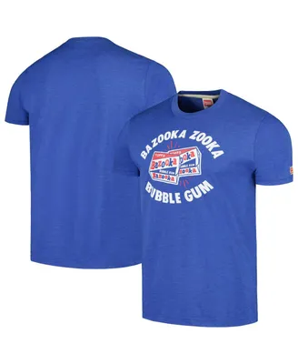 Men's and Women's Homage Royal Topps Tri-Blend T-shirt