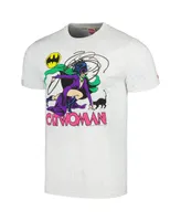 Men's Homage Ash Catwoman Tri-Blend T-shirt