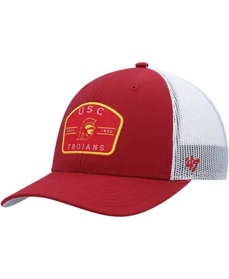 Men's '47 Brand Cardinal Usc Trojans Prime Trucker Snapback Hat