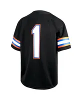 Big Boys Jordan #1 Black Florida Gators Alternate Game Jersey