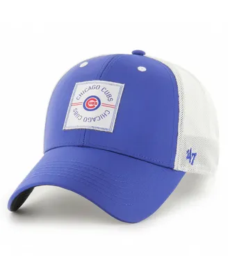 Men's '47 Brand Royal Chicago Cubs Disburse Mvp Trucker Adjustable Hat