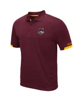 Men's Colosseum Maroon Loyola Chicago Ramblers Santry Lightweight Polo Shirt