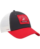 Men's Colosseum Charcoal Utah Utes Objection Snapback Hat