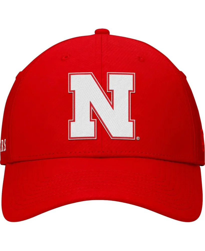 Men's Top of the World Scarlet Nebraska Huskers Deluxe Flex Hat