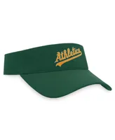 Men's Nike Green Oakland Athletics Wordmark Performance Adjustable Visor