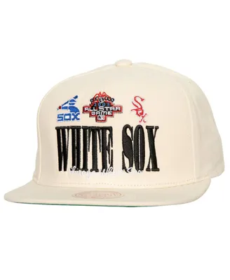 Men's Mitchell & Ness Cream Chicago White Sox Reframe Retro Snapback Hat