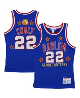 Men's Rings & Crwns Curly Neal Royal Harlem Globetrotters Throwback Swingman Jersey