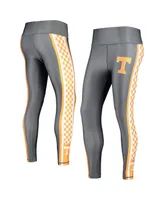 Women's Concepts Sport Charcoal, Tennessee Orange Volunteers Dormer Knit Leggings