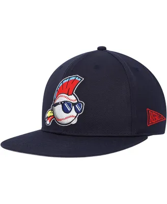 Men's Baseballism Navy Major League Snapback Hat
