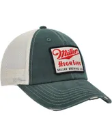 Men's American Needle Green, Cream Miller Orville Snapback Hat