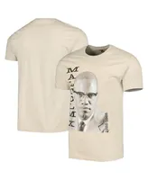 Men's and Women's Natural Malcolm X Graphic T-shirt