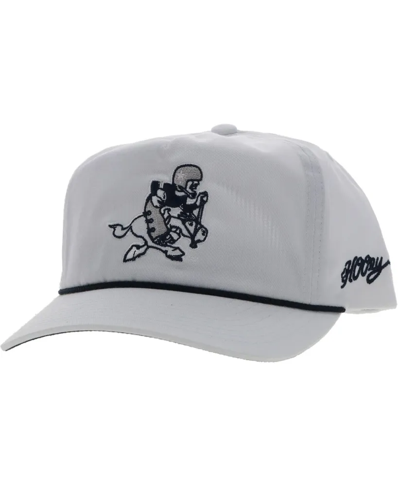 Men's HOOey Gray/White Dallas Cowboys Flex Hat