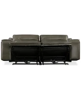 Closeout! Hansley 2-Pc. Zero Gravity Power Recliner Leather Sofa, Created for Macy's