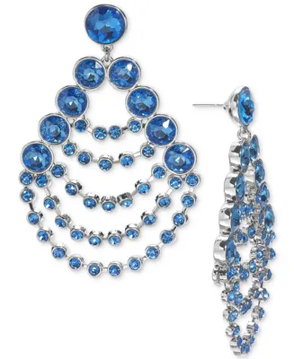 I.n.c. International Concepts Crystal Chandelier Drop Earrings, Created for Macy's