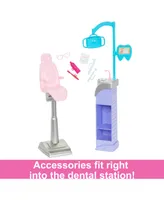 Barbie Careers Dentist Doll and Playset With Accessories, Barbie Toys