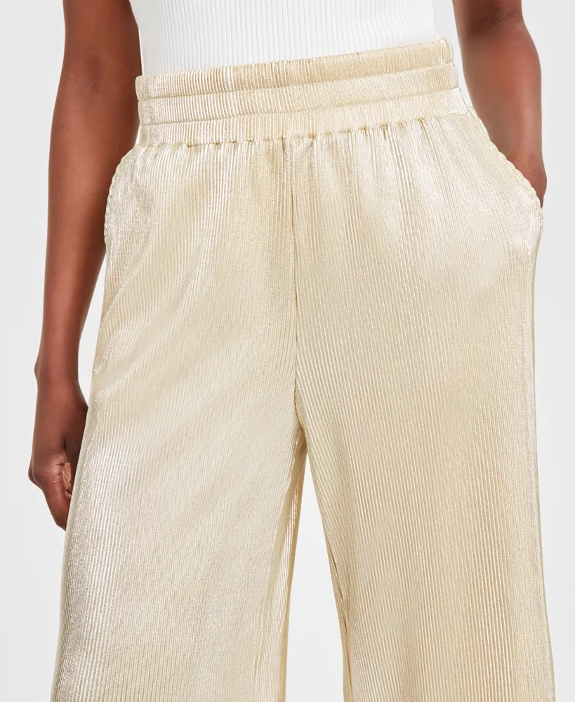 I.n.c. International Concepts Women's High-Rise Pull-On Pants, Created for Macy's