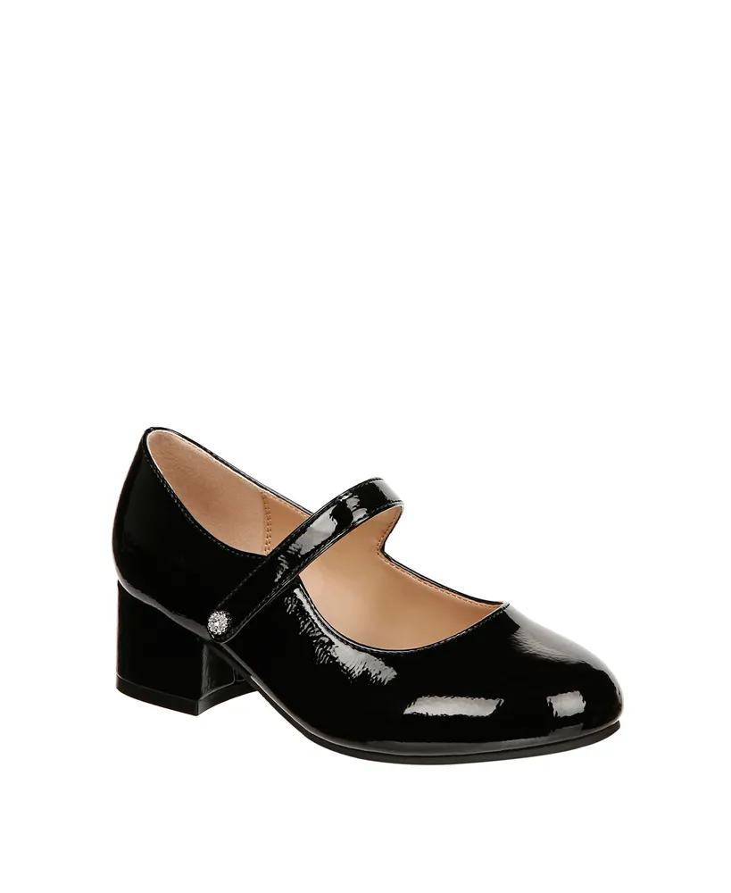 BLAKELY Black Leather Women's Flats