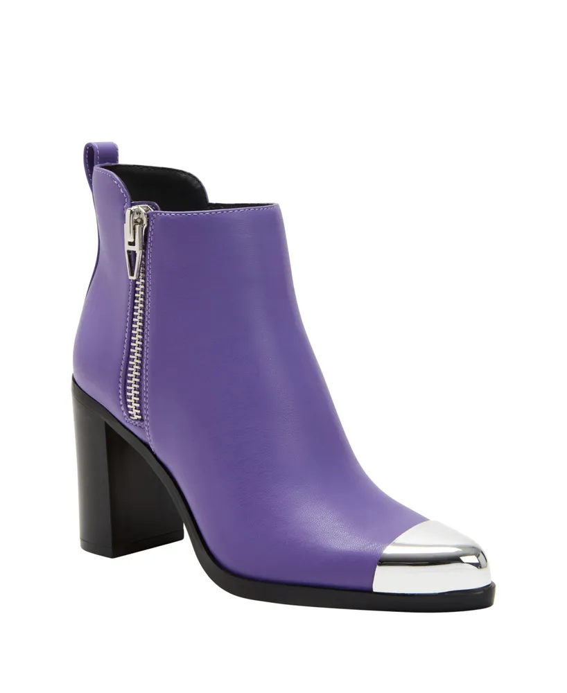 Katy Perry Women's The Zaina Stacked Heel Bootie - Violet Light