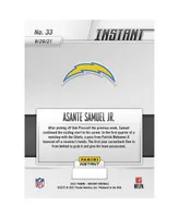 Asante Samuel Jr. Los Angeles Chargers Parallel Panini America Instant Nfl Week 3 Interception Single Rookie Trading Card - Limited Edition of 99