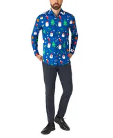 OppoSuits Men's Long-Sleeve Festivity Shirt