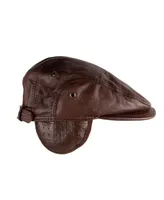 Cloud Nine Sheepskin Men's Warm Leather Ivy Hat