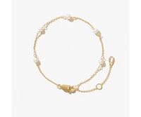 Ana Luisa Pearl Station Bracelet - Adelie