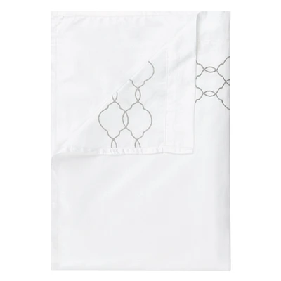 Designers Guild Rabeschi Alabaster Embroidered California King Sheet Set