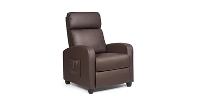 Recliner Sofa Wingback Chair with Massage Function