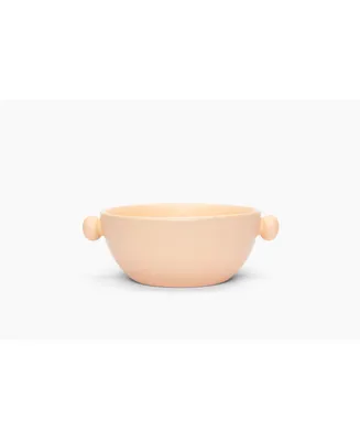 Waggo Bobble Ceramic Dog Bowl - Rose - Medium