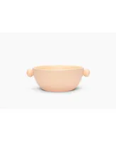 Waggo Bobble Ceramic Dog Bowl - Rose - Medium
