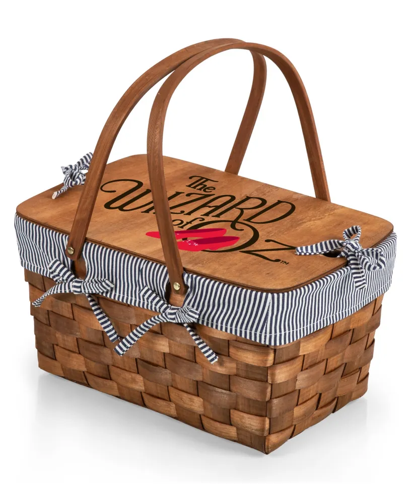 Wizard of Oz Kansas Hand-woven Picnic Basket