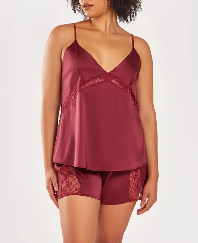 Stretch Lace & Satin Cami Set