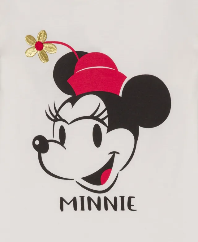 Disney Minnie Mouse Prost Womens Tank Top - WHITE