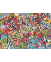 Trefl Prime Puzzles 1000 Piece Uft Eye Spy Puzzle - Imaginary Cities- Rome, Italy