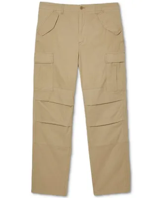Lacoste Men's Straight-Fit Twill Cargo Chino Pants