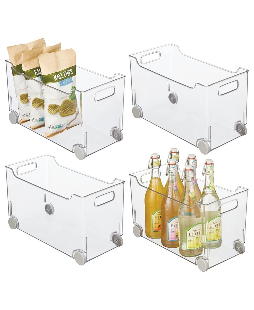 Rolling Plastic Storage Containers at