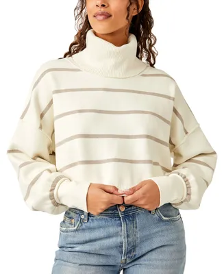 Free People Women's Paulie Turtleneck Long-Sleeve Sweater