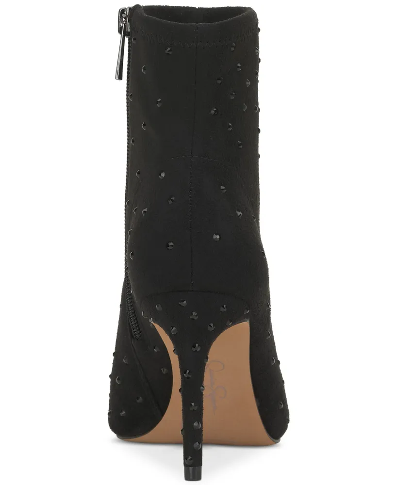 Jessica Simpson Women's Semaja Pointed Toe Ankle Boots