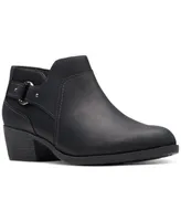 Clarks Women's Charleton Grace Buckled Ankle Booties