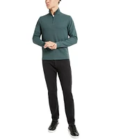 Kenneth Cole Men's Slim-Fit Quarter-Zip Knit Pullover