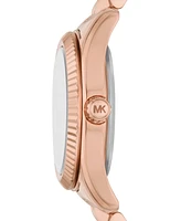 Michael Kors Women's Lexington Three-Hand -Tone Stainless Steel Watch 26mm