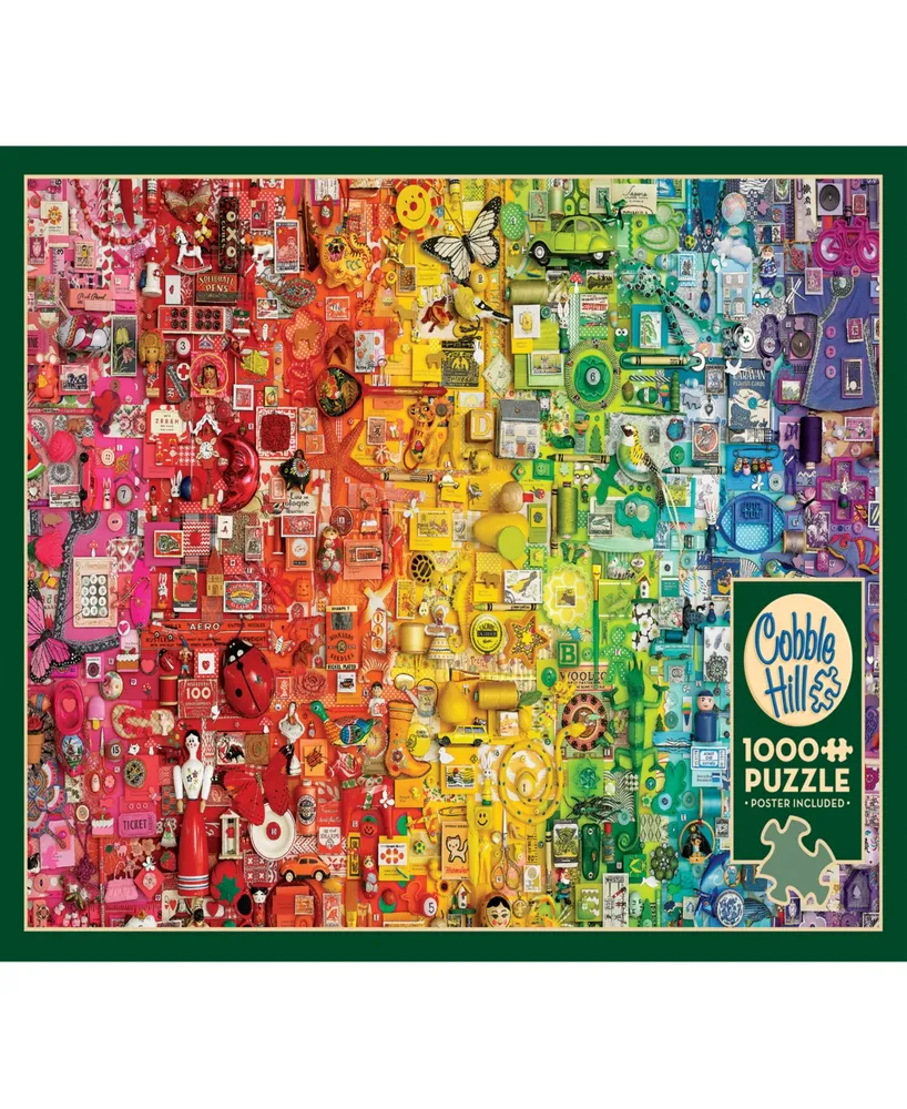Cobble Hill- Colorful Rainbow Puzzle