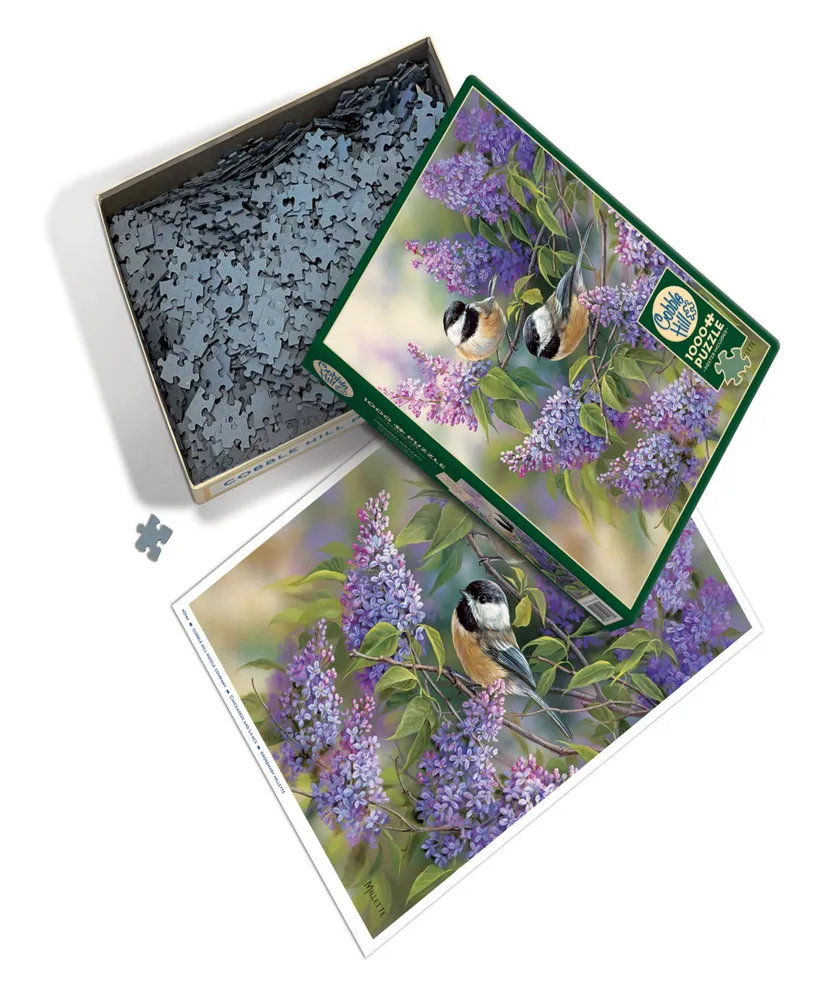 Cobble Hill- Chickadees Lilacs Puzzle