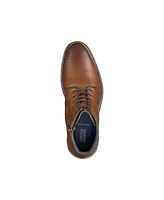 Johnston & Murphy Men's Benton Leather Plain Toe Boots