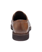 Johnston & Murphy Men's Beasley Leather Cap Toe Shoes