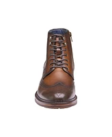 Johnston & Murphy Men's Connelly Leather Wingtip Boots