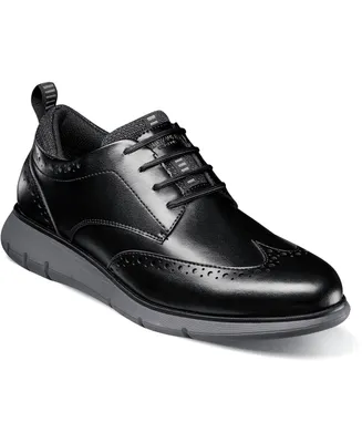 Nunn Bush Men's Stance Wingtip Casual Oxford Shoes