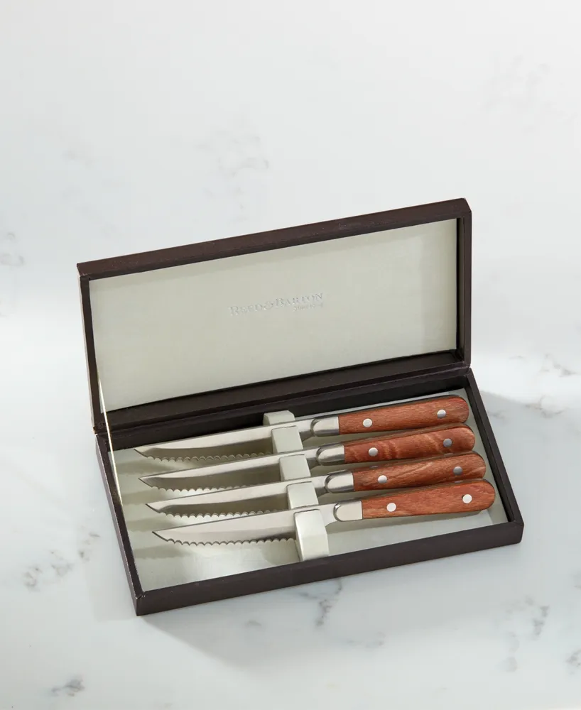 Reed and Barton Fulton 4 Pieces Steak Knife Set, Service for 4